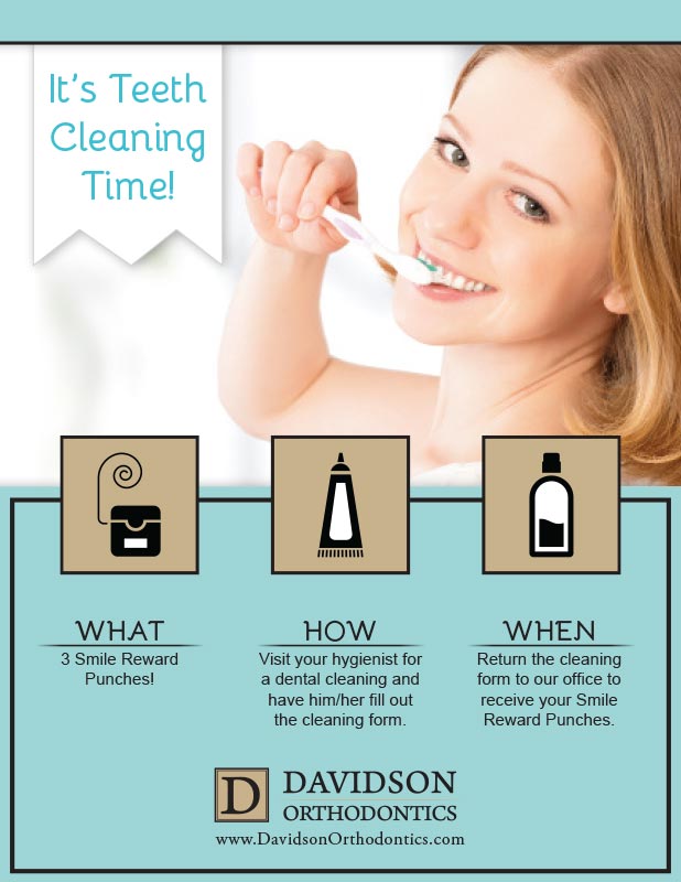 Davidson Orthodontics - Cleaning Certificate